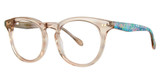 Lilly Pulitzer Eyeglasses Reyes Mini Crystal Sand/CR