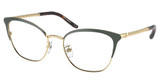 Tory Burch Eyeglasses TY1076 SHINY LIGHT GOLD/3357