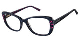 Isaac Mizrahi New York Eyeglasses IM 30063 Navy/NV
