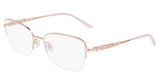 Marchon NYC Eyeglasses TRES JOLIE 200 ROSE GOLD/770