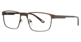 club level designs Eyeglasses CLD9351 Brown/Black/C-1