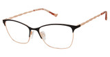 Tura Eyeglasses R139 black / rose gold/BLK