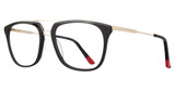 ECKO Unltd Eyeglasses ECKO711 Black/Gold/BLACK/GOLD
