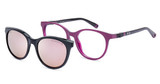 Nano Eyeglasses GLITCH SC 3.0 MATTE PURPLE BLACK/07SC
