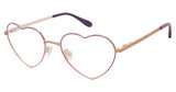 Lulu by Lulu Guinness Eyeglasses LK046 purple/pink/PUR