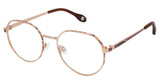 FYSH Eyeglasses FYSH 3719 ROSE GOLD MAUVE EGGPLANT/S207