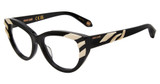 Roberto Cavalli Eyeglasses VRC024V Black 700Y