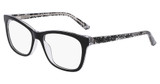 Bebe Eyeglasses BB5213 JET CRYSTAL/001