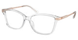 Michael Kors Eyeglasses MK4105BU GEORGETOWN TRANSPARENT CLEAR/3999