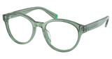 Ralph Lauren Children Eyeglasses PP8546U SHINY TRANSP. GREEN/6099