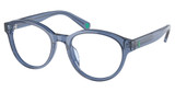 Ralph Lauren Children Eyeglasses PP8546U SHINY TRANSP. BLUE/6092