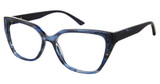 KAY UNGER Eyeglasses K263 Navy/NAV