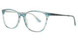Cote d Azur Eyeglasses CDA-354 Teal Demi/1