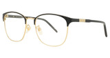 Gucci Eyeglasses GG1231OA GOLD-BLACK-TRANSPARENT/001