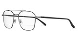 Safilo Elasta Eyeglasses E 8001 BLCK SILV/0BSC