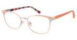 BETSEY JOHNSON Eyeglasses FANTASY Rose/ROS