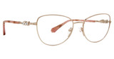 Badgley Mischka Eyeglasses Roselle Rose/Gold/RGD