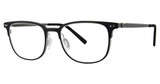 Jhane Barnes Eyeglasses Corollary Black/BK