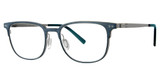 Jhane Barnes Eyeglasses Corollary Steel/ST
