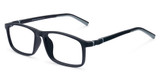 BFlex Eyeglasses B-REAL BLACK GREY/1