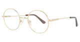 Lido West Eyeworks Eyeglasses HERON GOLD