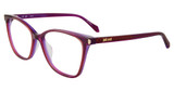 Just Cavalli Eyeglasses VJC051 Brown/Violet 09FE
