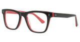 M Alexander Eyeglasses MA-1090 C4 Black Red