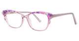 Enhance Eyeglasses 4387 Lilac Crystal