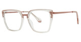 Fashiontabulous Eyeglasses 10X273 Blush Crystal/Taupe
