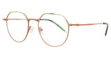 Jordan Eyewear Eyeglasses Bailey Gold/Brown/C4