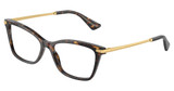 DOLCE & GABBANA Eyeglasses DG3393 HAVANA/502