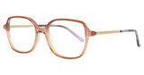 Nifties Eyeglasses NI9528 BROWN GRADIENT TRANSPARENT/5045