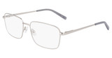 Marchon NYC Eyeglasses M-9009 SATIN SILVER/044