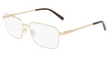 Marchon NYC Eyeglasses M-9009 SATIN GOLD/714