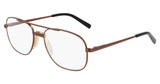 Marchon NYC M-9010 SHINY BROWN/206