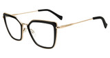 Lucky Brand Eyeglasses VLBD249 Black/Gold E672