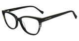 Lucky Brand Eyeglasses VLBD251 Black 0BLA
