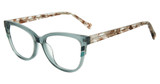 Lucky Brand Eyeglasses VLBD251 Navy Crystal 02NJ