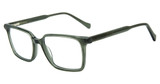 Lucky Brand Eyeglasses VLBD323 Dark Olive Crystal 0OLI
