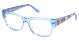 Guess? Eyeglasses GU50126 shiny light blue/084