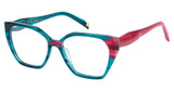 Glen Lane Eyeglasses BARCLAY TEAL/TEL