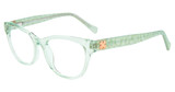 Lucky Brand Eyeglasses VLBD737 Mint Green Crystal 0MNT