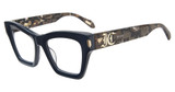Just Cavalli Eyeglasses VJC119V Shiny Blue/Grey 0V66