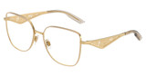 DOLCE & GABBANA Eyeglasses DG1358 GOLD/MATTE BEIGE/1366