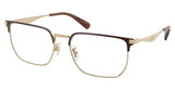 COACH Eyeglasses HC5178 SATIN LIGHT GOLD / BROWN/9439
