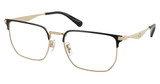 COACH Eyeglasses HC5178 SATIN LIGHT GOLD / BLACK/9396