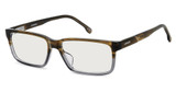 Carrera Eyeglasses C FLEX 07/G BRW HORN B/0EX4