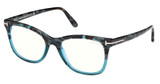 Tom Ford Eyeglasses FT5986-B coloured havana/055