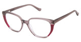 Steel + Tate Eyeglasses SLTA-0028 MAUVE BERRY/S407