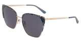 Bebe Eyeglasses BB7270 NAVY ANIMAL/410
